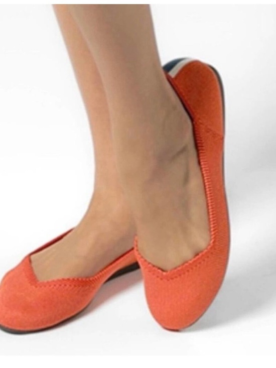 Rothy's Shoes - Rothy’s RARE PERSIMMON Ballet Flats 12 - ASTROS! Discontinued color!